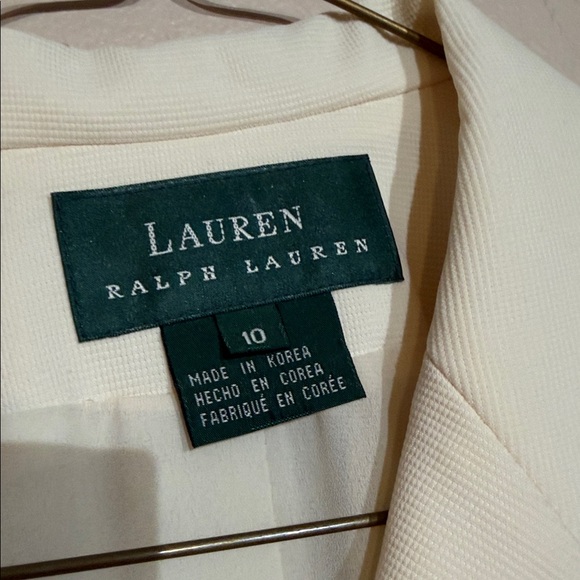 Lauren Ralph Lauren Ivory Blazer - Picture 2 of 4